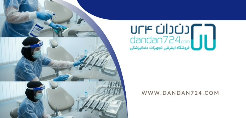 مراحل ضد عفونی - ضدعفونی یونیت دندانپزشکی