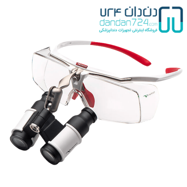 لوپ چشمی - لوپ چشمی یونیوت مدل Air-X (White Red Prismatic)