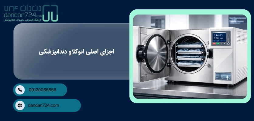 استریلیزر دندانپزشکی - اجزای اتوکلاو