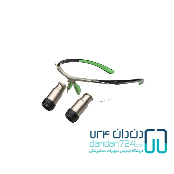 لوپ چشمی یونیوت - techne_black_green_prismatic